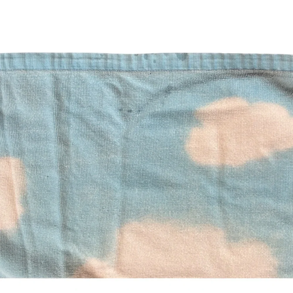Vintage Blues Clues Beach Towel Blue Tickety Tock Mr Salt Nickelodeon 53x26